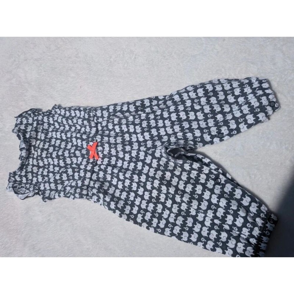 Child of Mine by Carter’s Gray Elephant Romper – 3–6 Months